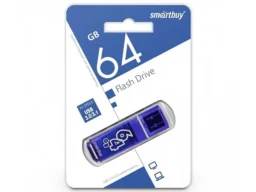 USB 3.0 64GB Smart Buy Glossy темно синий