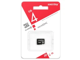 MicroSD 4GB Smart Buy Class 4 без адаптера