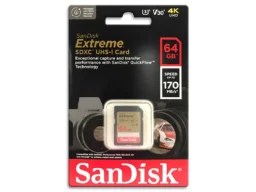 SDXC 64GB SanDisk Class 10 Extreme Pro V30 UHS-I U3 (170 Mb/s)