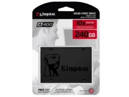 Внутренний SSD Kingston 240GB A400, SATA-III, R/W - 350/500 MB/s, 2.5", TLC