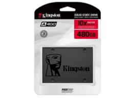 Внутренний SSD Kingston 480GB A400, SATA-III, R/W - 450/500 MB/s, 2.5", TLC