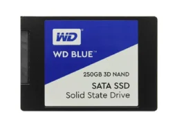 Внутренний SSD WD 250GB, SATA-III, R/W - 550/525 MB/s, 2.5", TLC, синий