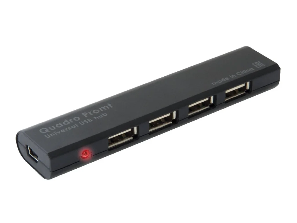 HUB DEFENDER #1 QUADRO Promt USB2.0, 4 порта (1/100)