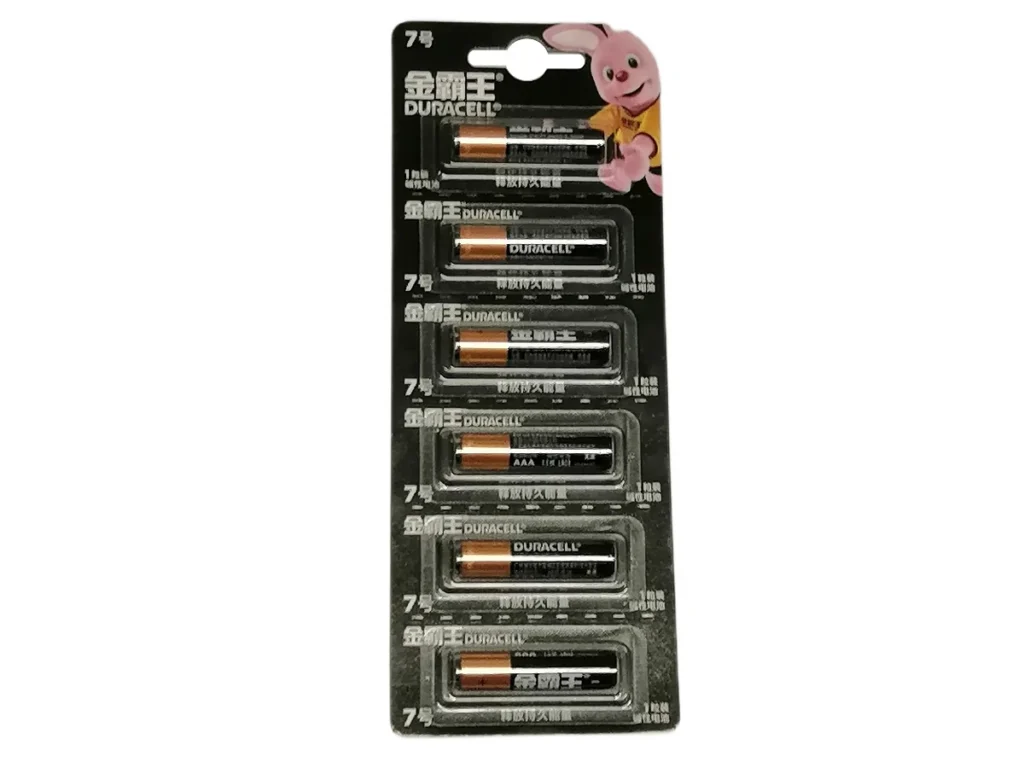 Элемент питания DURACELL LR3 отрывной-6 (6/48/576)