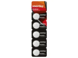 Элемент питания SMARTBUY CR 2032 BL5 (5/100/4000)