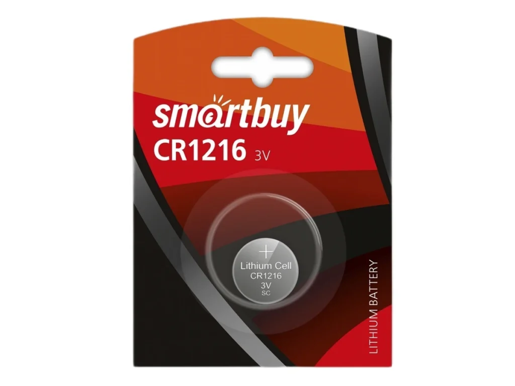 Элемент питания SMARTBUY CR 1216 BL1 (12/720)