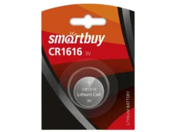 Элемент питания SMARTBUY CR 1616 BL1 (12/72)