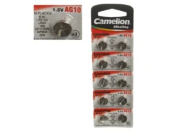 Элемент питания CAMELION AG10 (389A) LR1130 (10/100/3600)