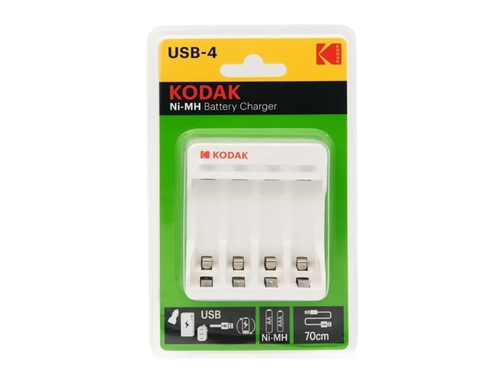 Зарядное устройство KODAK C8002B USB [K4AA/AAA] (1/6/24/1200)