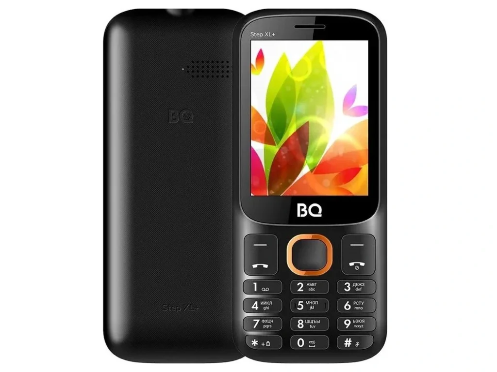 Мобильный телефон BQ 2820 Step XL+ Black+Orange