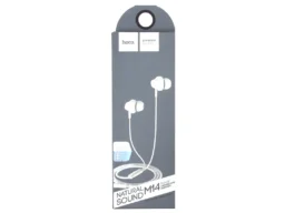 Наушники внутриканальные HOCO M14, Inital Sound, микрофон, кабель 1.2м, цвет: белый (1/30/300)