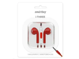 Универсальная гарнитура Smartbuy i-Three, красная (SBH-104-RD) (1/50)