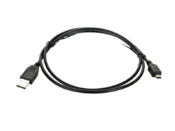 Кабель USB 2.0 A-->mini-B 5P (1м) черный, Telecom (1/250)