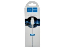 Кабель USB - Type-C HOCO X20, 1.0м, круглый, 3.0A, силикон, цвет: белый (1/30/300)