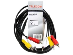 Кабель соединительный TELECOM 3xRCA (M) / 3xRCA (M), 2 м. (1/200)
