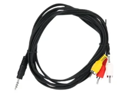 Кабель соединительный VCOM 3.5 Jack (M) / 3xRCA (M), стерео, аудио, 2 м. (1/150)