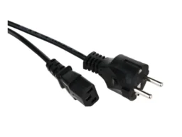 Кабель компьютер - розетка EU 220V (прямой) Telecom (1/100)
