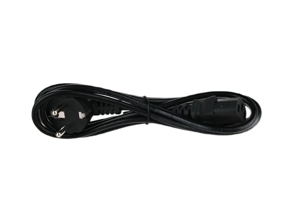 Кабель компьютер --> розетка 220V ( угловая Евровилка) 3G*0,5mm2 Aopen , 1,8m