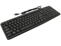 Клавиатура DEFENDER HB-420, полноразмерная, черный, USB. (1/20)