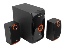 Колонки DIALOG Progressive AP-200, черные, 2.1, 30W+2*15W, USB+SD reader, пульт ДУ,FM радио (1/2)