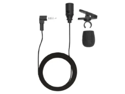 Микрофон RITMIX RCM-101, петличный микрофон с внешним питанием.