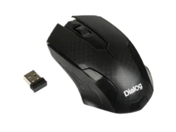 Мышь DIALOG Pointer MROP-07U, черная, USB, беспроводная, RF 2.4G, 3 кн., + колесо прокрутки (1/40