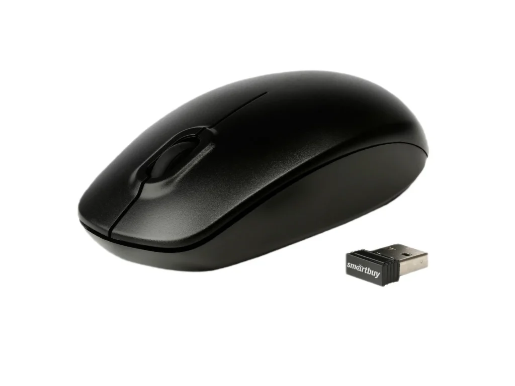 Мышь Smartbuy ONE 300AG-K, черная, беспроводная (1/100)