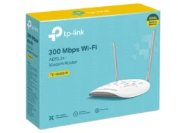 Беспроводной маршрутизатор TP-LINK TD-W8961N, ADSL2+.серии N, 4-порт., 802.11b/g/n, 300 Mb/б (1/20)