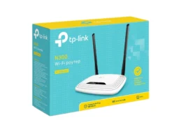 Беспроводной маршрутизатор TP-LINK TL-WR841N, серии N, 4-порт., 2фикс. антены, до 300 Мбит/с (1/20)