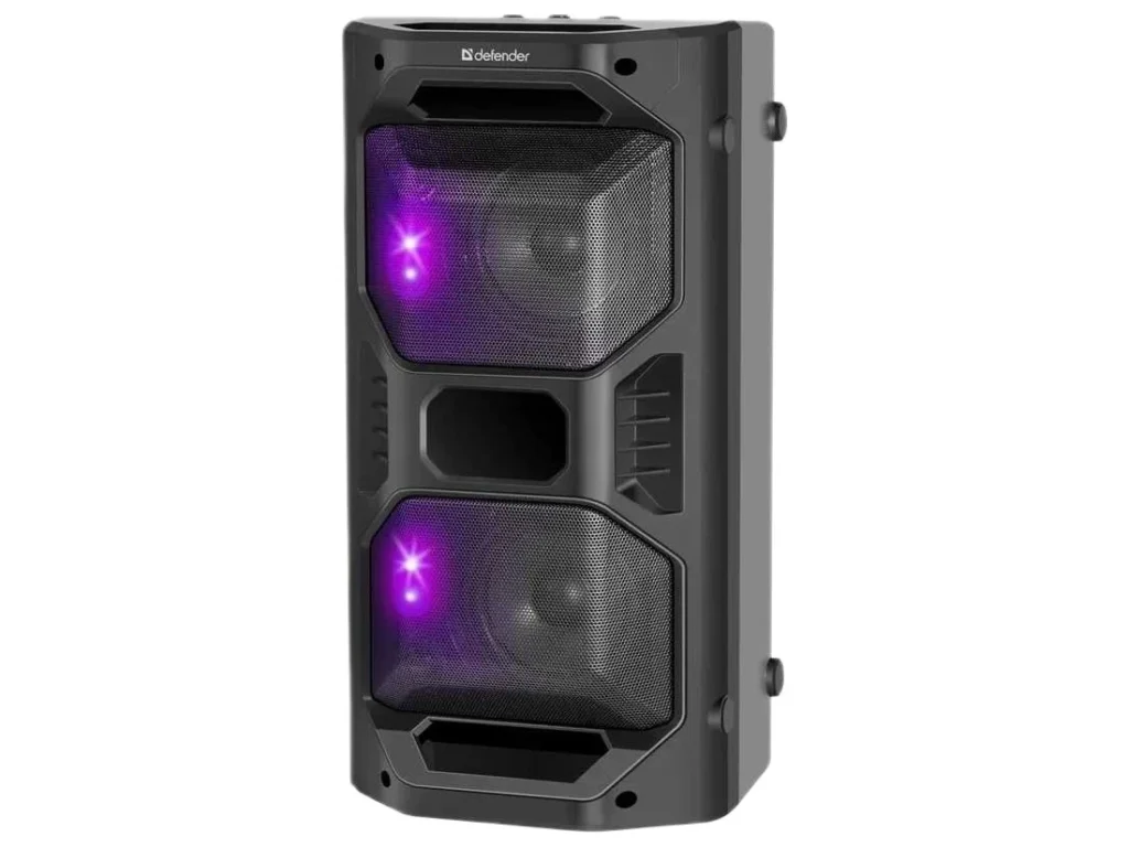 Портативная акустика DEFENDER Rage 50Вт, Light/BT/FM/USB/LED/TWS (1/2)