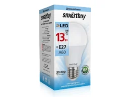 Лампа светодиодная SMARTBUY A60 13Вт 220V 4000K E27 (нейтральный свет) (1/10/50)