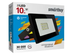 Прожектор светодиодный SMARTBUY SBL-FLLight-10-65K, 10W, 6500K, IP65, холодный свет (1/50)