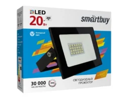 Прожектор светодиодный SMARTBUY SBL-FLLight-20-65K, 20W, 6500K, IP65, холодный свет (1/80)