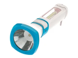 Фонарь КОСМОС светодиодный Ac7023WLED аккумуляторный 3W LED, бок.пан. COB 2Вт, 3 реж раб,з/у (1/36)