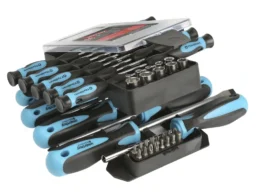 Набор отверток и головок SMARTBUY 44 предмета+SL, PH, PZ, TORX, HEX, головки, магнит, CR-V (1/10)