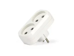 Блок-разветвитель SMARTBUY на 2 гнезда без заземления плоский 10А 250B (SBE-10-A02-2) (1/100)