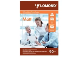 Фотобумага LOMOND A4 90 г/м2 матовая 500 лист. (1/5)