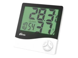 Метеостанция RITMIX CAT-030 черный/белый, дисп LCD (1/100)
