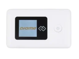 Модем 2G/3G/4G Digma Mobile Wifi USB Wi-Fi Firewall +Router внешний белый