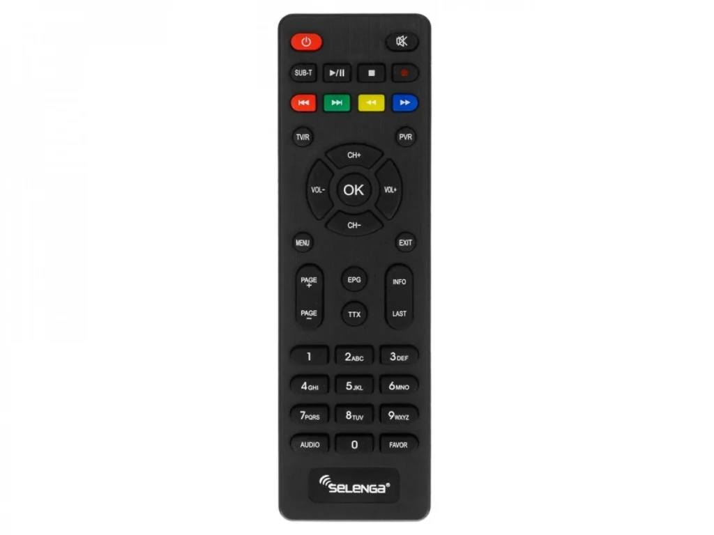 SELENGA Пульт д/у DVB-T2 для моделей T42D/81D(с августа 2018)/HD950D/T20D