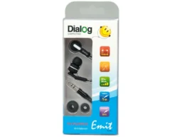 Наушники DIALOG EP-F15, черные, вкладыши, длина кабеля 1 м. (1/100)