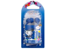 Наушники SmartBuy SBE-3400 Color Trend, синие, вакуумные, шнур 1.2 м. (1/320)