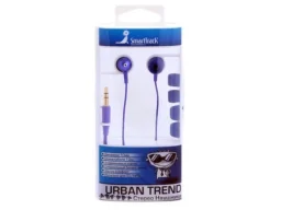 я | Наушники SmartBuy SBE-1500 Urban Trend, синие, вакуумные, шнур 1.2 м. (1/240)
