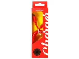 Зарядка (кабель) Smartbuy MicroUSB SILICONE, красный, 2 А, 1 м BOX(iK-12SPS-NBred)/60