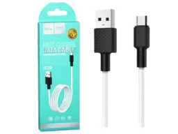 Кабель USB - микро USB HOCO X29 Superior, 1.0м, круглый, 2.0A, силикон, цвет: белый (1/33/330)