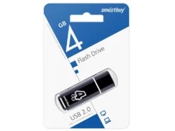 USB 4GB Smart Buy Glossy чёрный