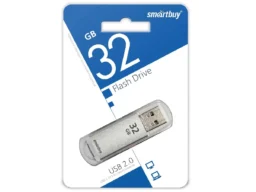 USB 32GB Smart Buy V-Cut серебро