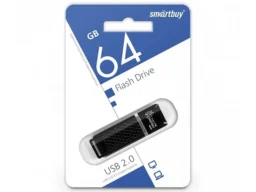 USB 64GB Smart Buy Quartz чёрный