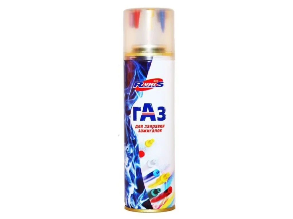 Газ для зажигалок Runis Премиум 270ml., / 24