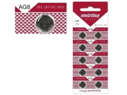 Элемент питания SMARTBUY AG8 BL10 (10/2000)